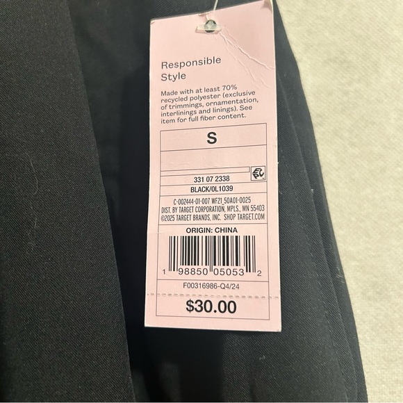 Gray Women's Wide-Leg Pants A New Day Women's Grey Trousers SZ extra small NWT - Picture 8 of 9